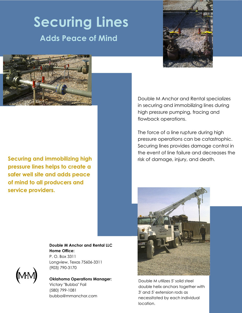 Double M Anchor and Rental